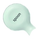 Reposa espumadera cucharon sobre mesada cerámica Blanco