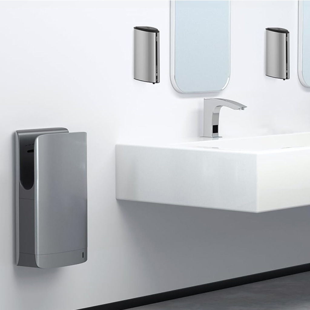 Seca manos vertical 1750w Gris