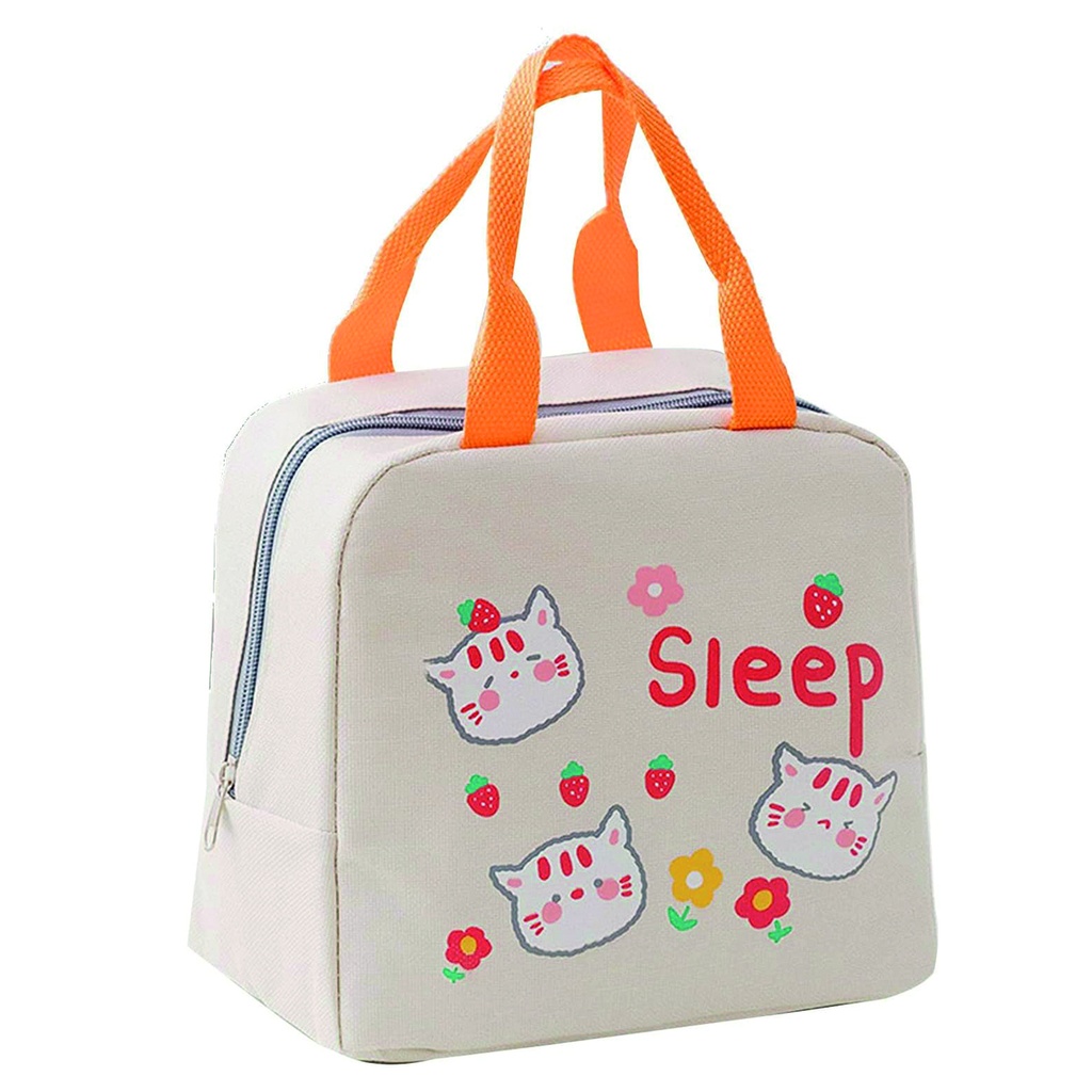 Lonchera térmica infantil Cartoon Beige