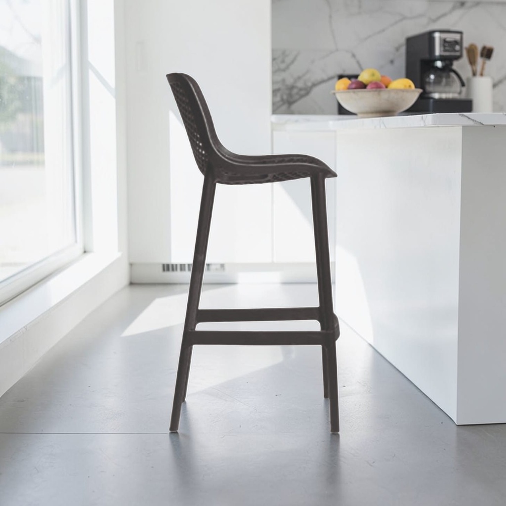 Banqueta Nantes interior exterior Negro