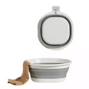 Palangana laton plegable 6 Litros Gris