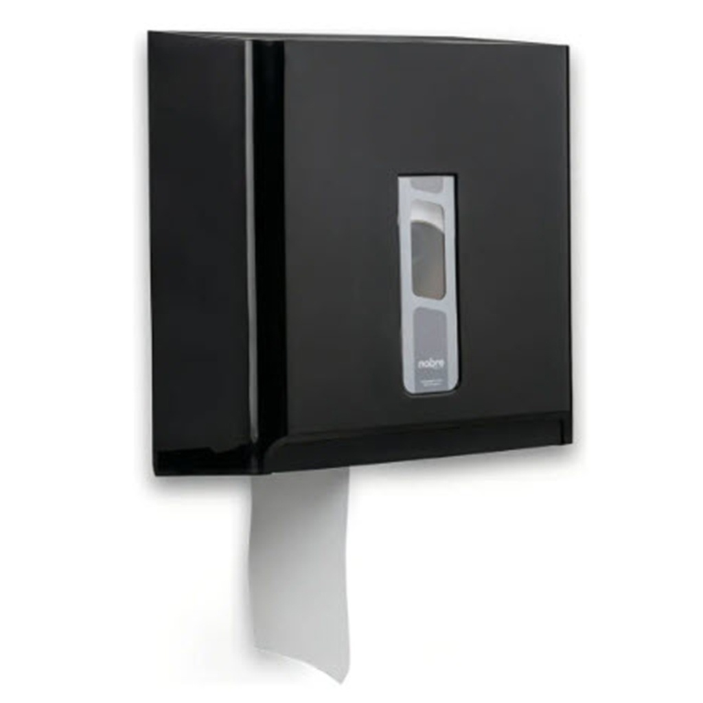 Dispensador papel higienico 500m Negro