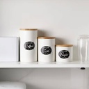 Contenedor de alimentos Set x3 Rotulado
