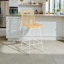 Banqueta Caen Blanco