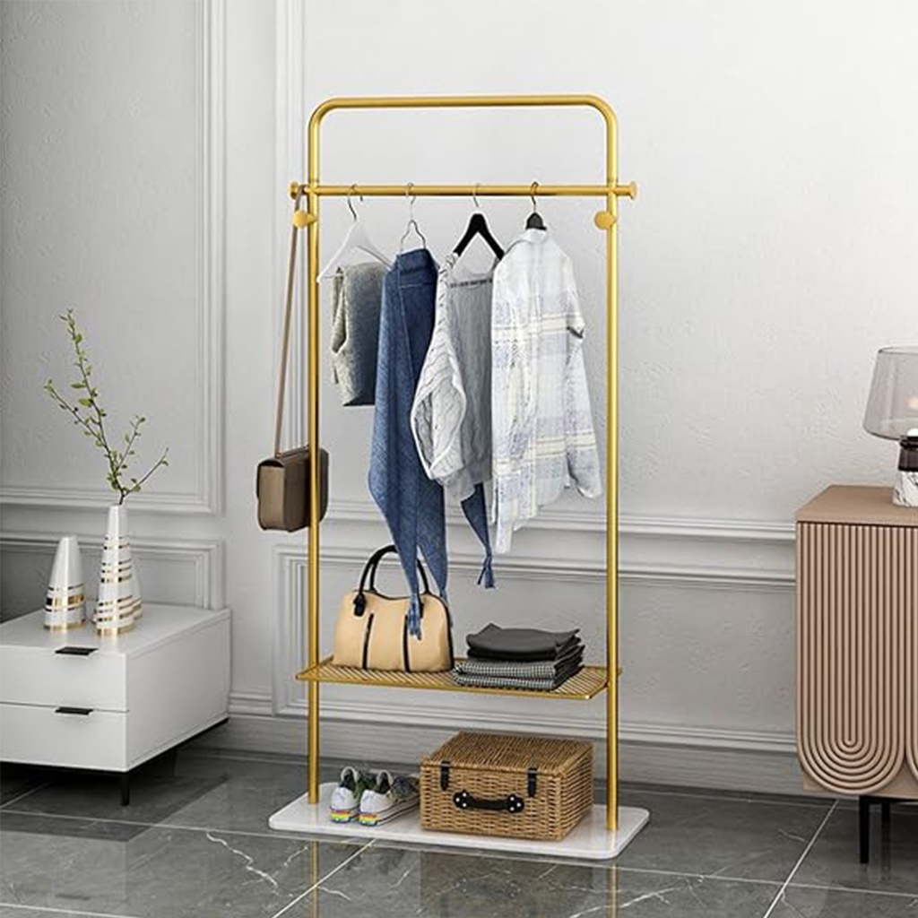 Perchero despojador base mármol Blanco