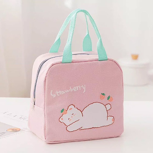 [DT30005R] Lonchera térmica infantil Cartoon Rosa