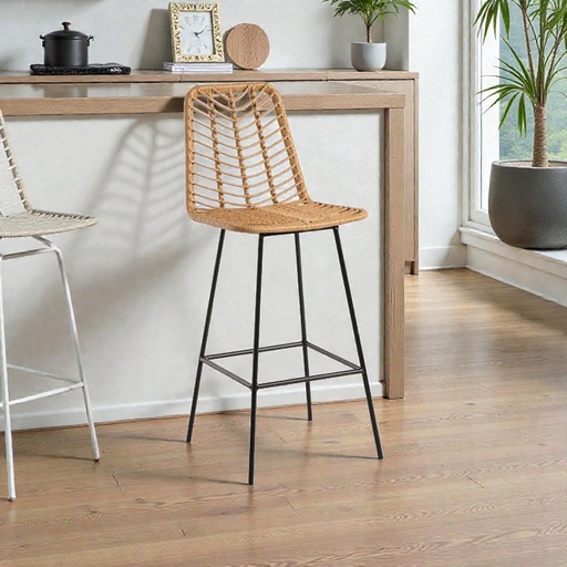 [DT2341N] Banqueta Caen Negro