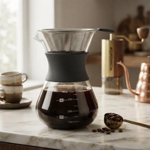 [DT9049] Cafetera 400ML filtro permanente