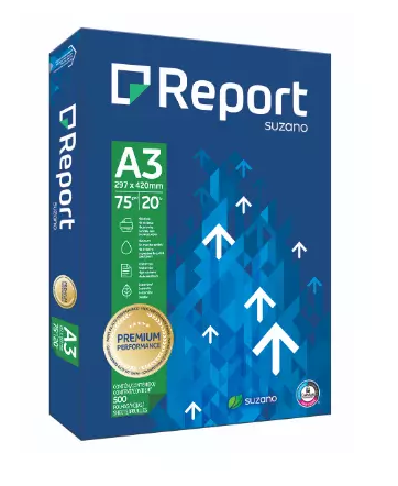 Papel para impresión Report A3 Paquete x 500 hojas