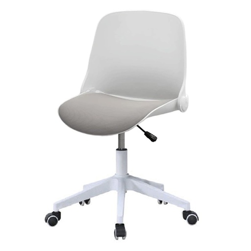 [DT100405RP] Silla de escritorio Icelan Blanco /Gris