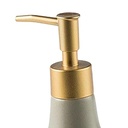 Dispensador jabón ceramica baño Beige