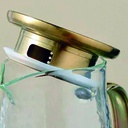 Jarra de vidrio de borosilicato cónica 1800ML labrada