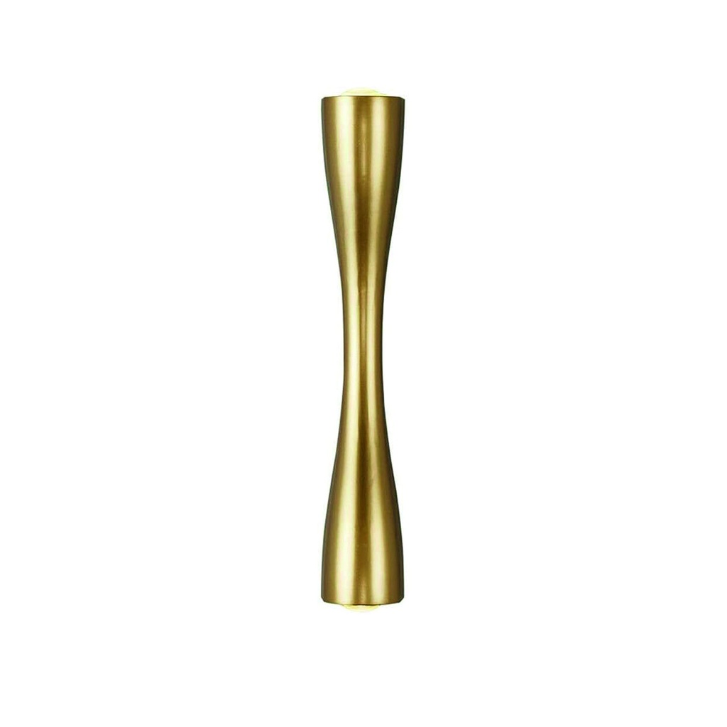 Luminaria Aplique de pared exterior interior 24,5cm Dorado