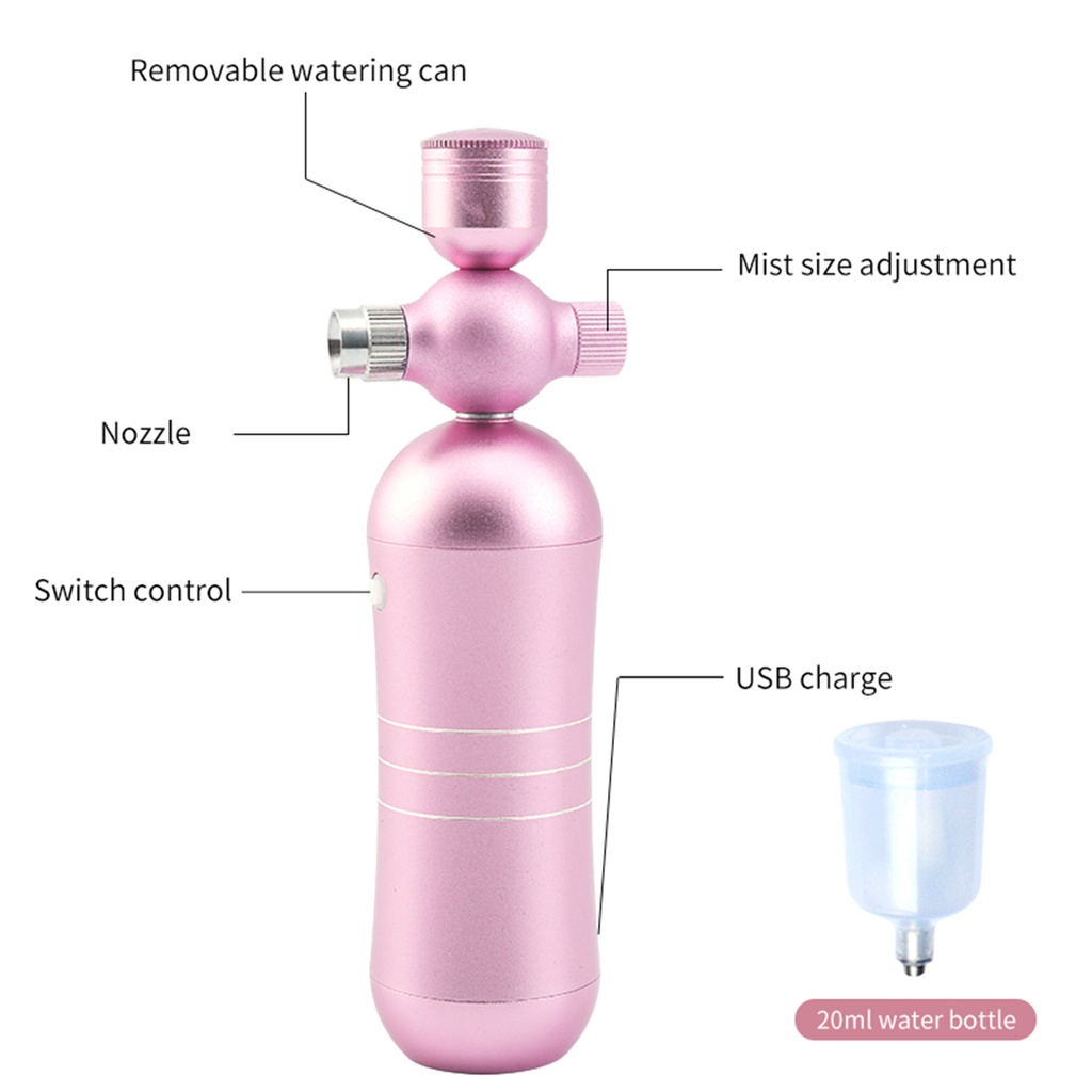 Hidratador inyector de oxigeno