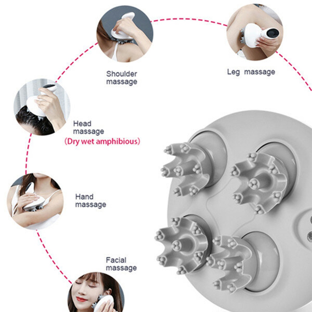 Masajeador infrarrojo multifunción Blanco