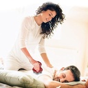 Masajeador infrarrojo multifunción Blanco