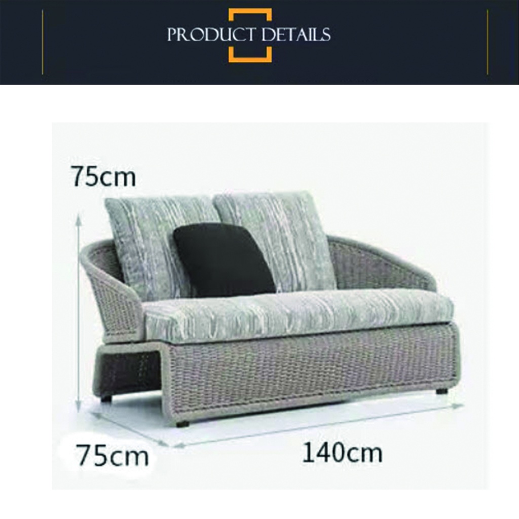 Sofá 2 cuerpos Halley