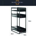 Organizador Magnetico 3 niveles Negro