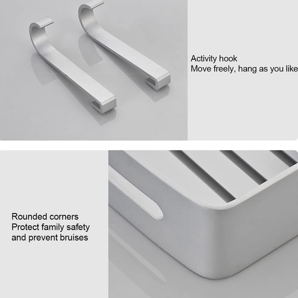 Estante rectangular aluminio