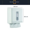 Dispensador toalla intercalada Blanco