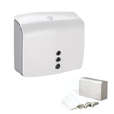 Dispensador de papel + dispensador de toalla Blanco