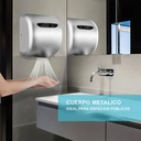 Secamanos automatico alto rendimiento 1800W