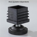 Mueble lavarropas carga Superior Negro