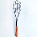 Batidor manual 30cm mango madera