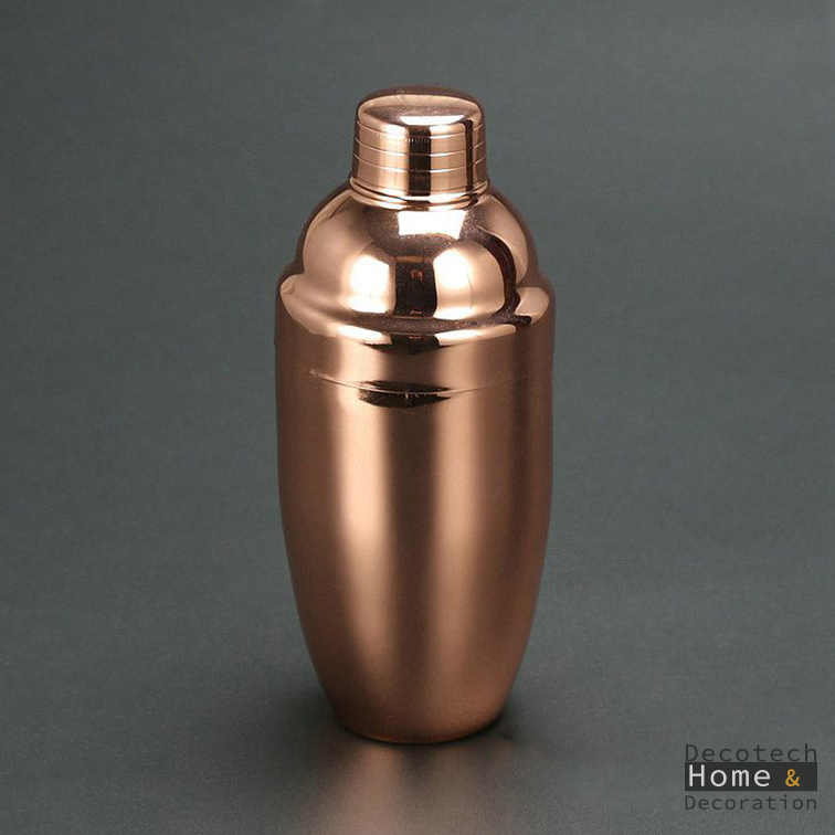 Coctelera Acero inoxidable con filtro Rose gold