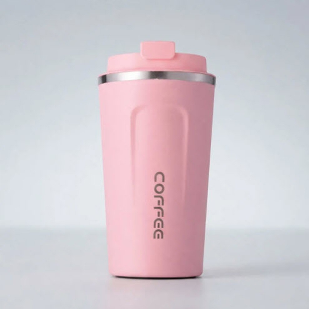 Vaso térmico café bebidas 380ML rosa