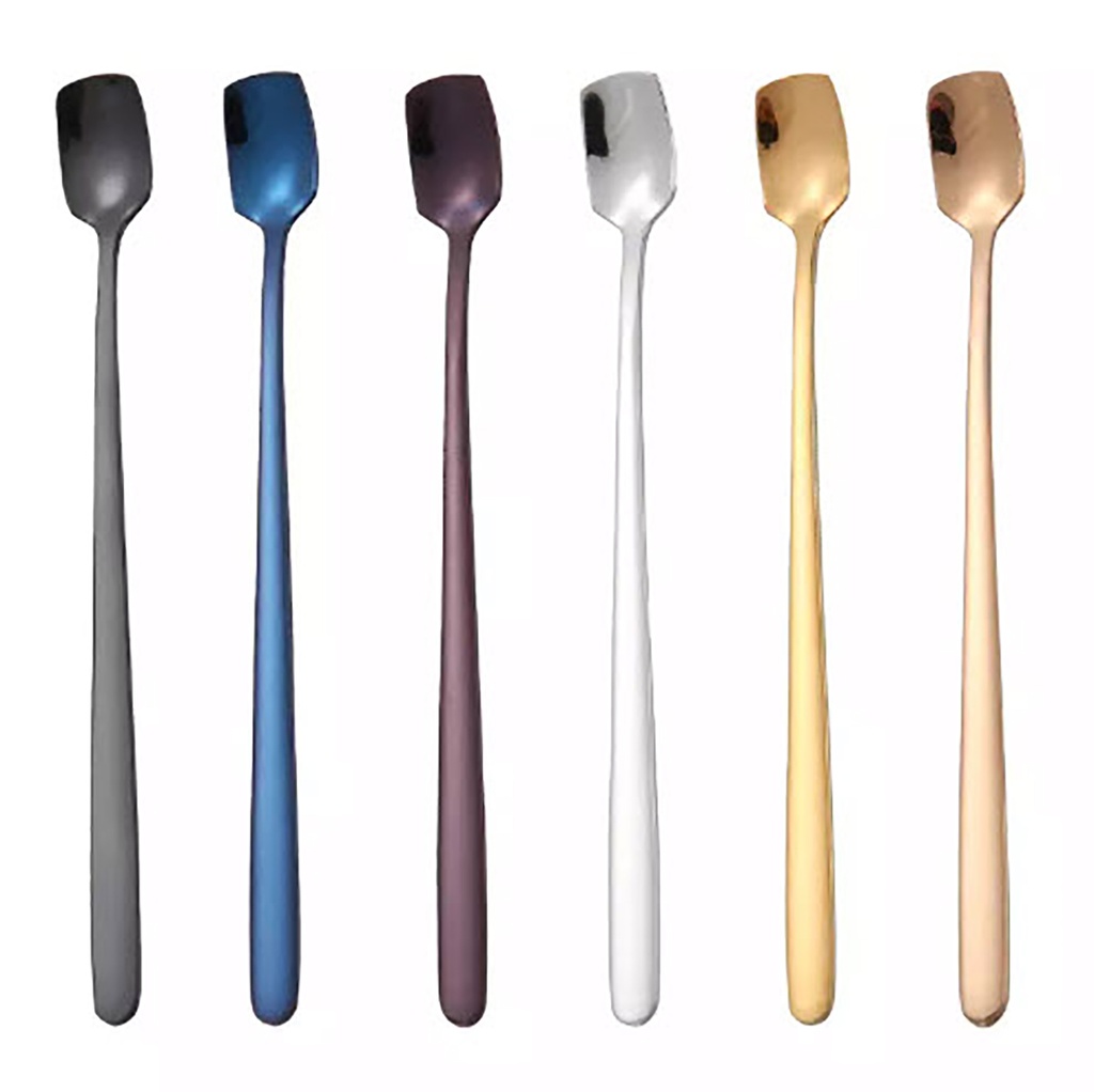 Cuchara Postre mango largo