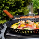 Sarten grillador de vegetales 
mariscos para Parrillas