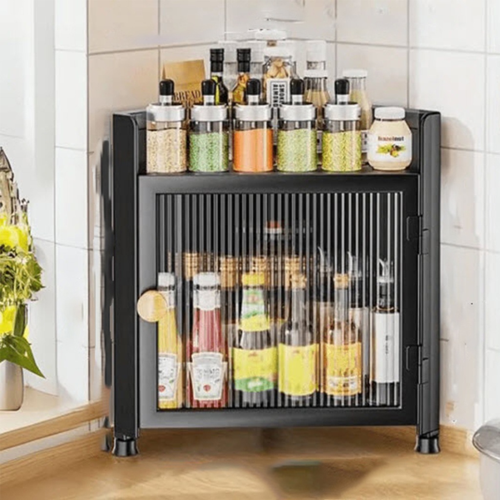 Organizador esquinero con puerta