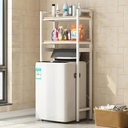 Mueble lavarropas carga superior Blanco