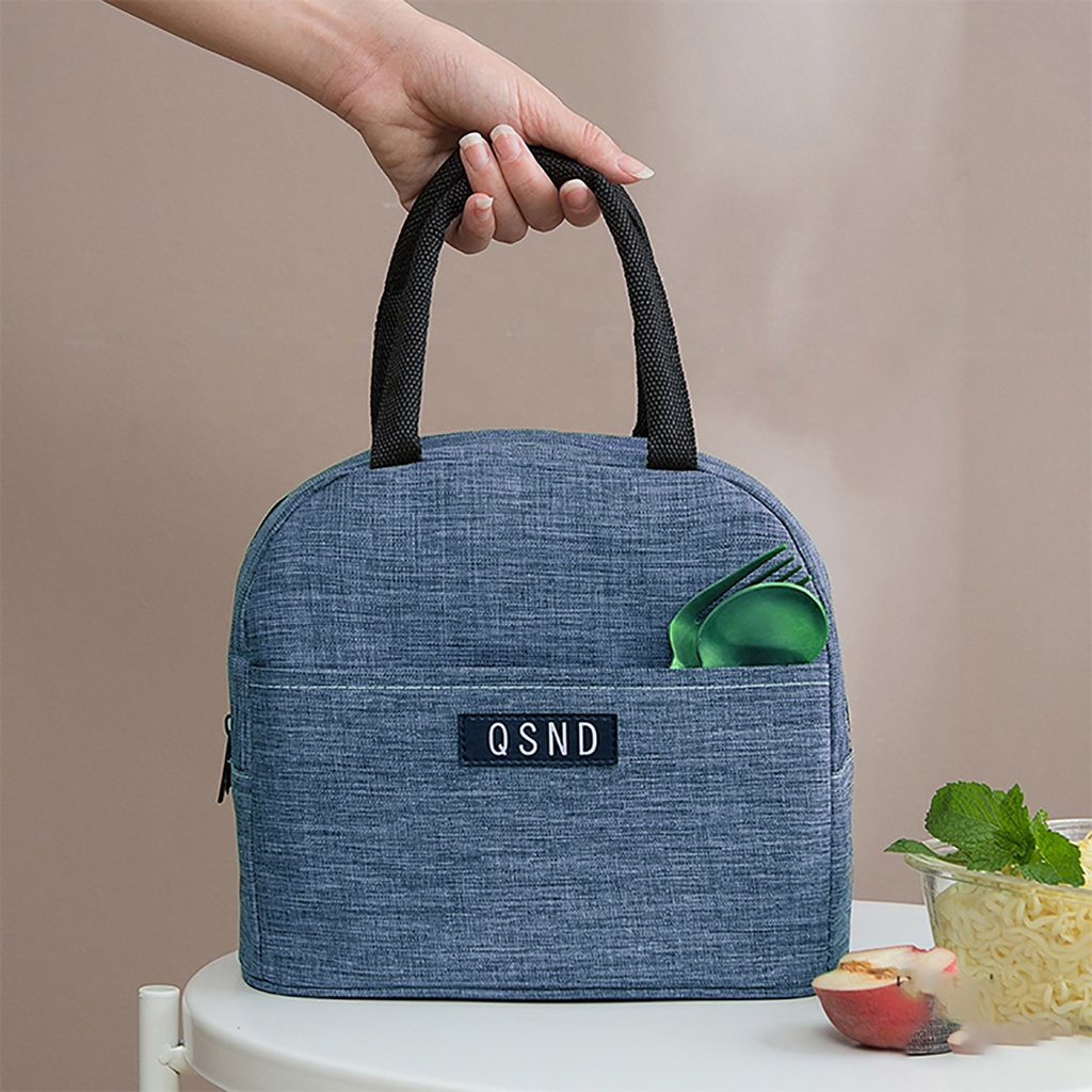 Lonchera térmica mediana bolso Azul