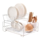 Escurridor sobre mesada 2 niveles Blanco