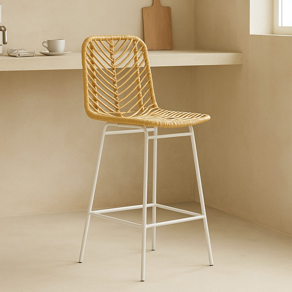 Banqueta Caen Blanco