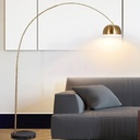 Lampara de pie Arco Gold
