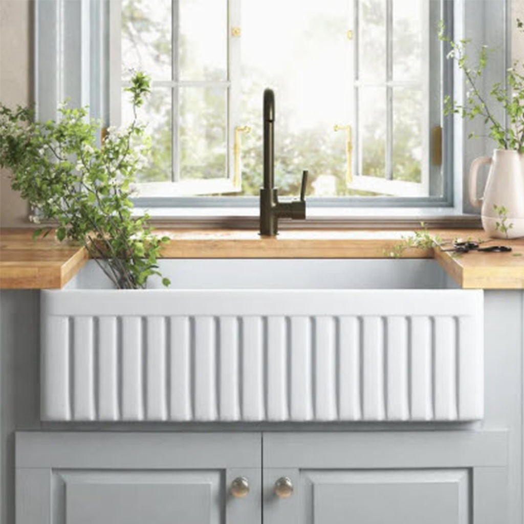 Bacha de cocina estilo campo