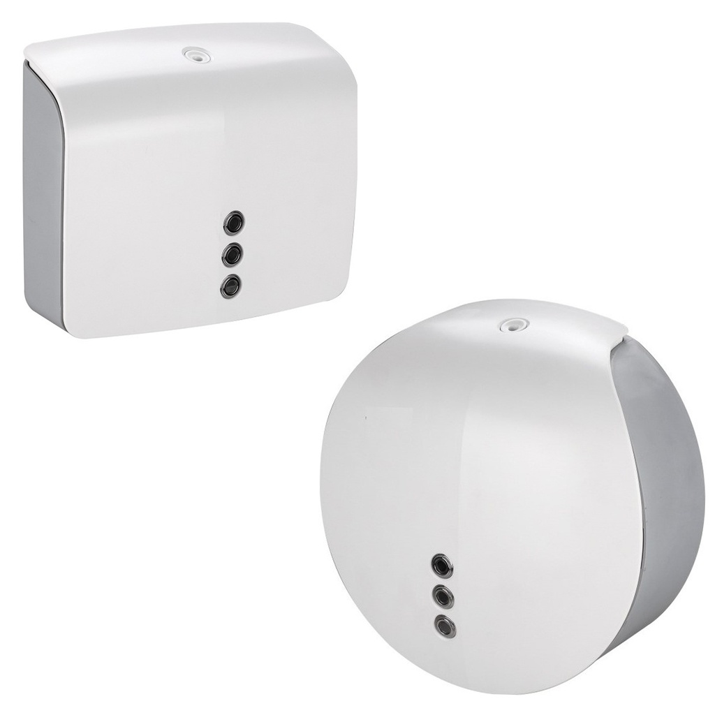Dispensador de papel + dispensador de toalla Blanco