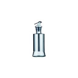 [DT2022P] Aceitera vinagrera vidrio acero 250ML Plateado