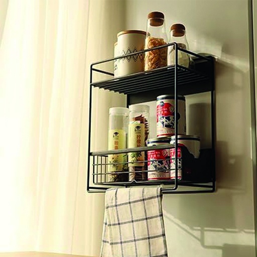 [DT2259N] Organizador Magnetico 2 niveles Negro