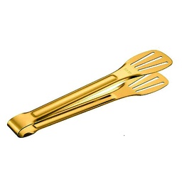 [DT2277G] Pinza de cocina servir 28cm gold