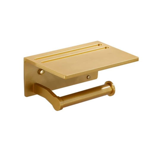 [DT1000D] Porta rollo aluminio Dorado