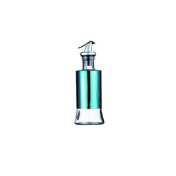 [DT2022A] Aceitera vinagrera vidrio acero 250ML Azul