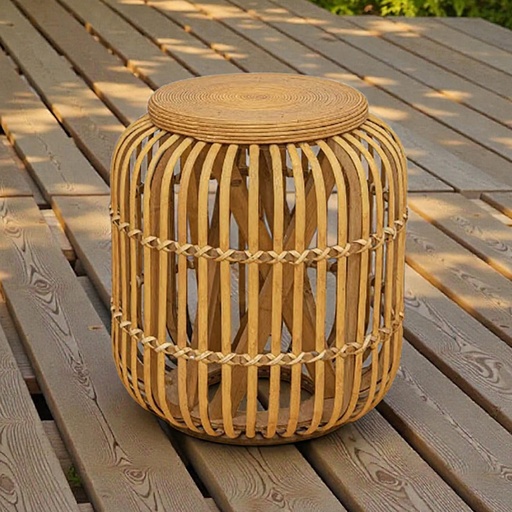 [DT9002] Banco Taburete Madera Mesa ratona