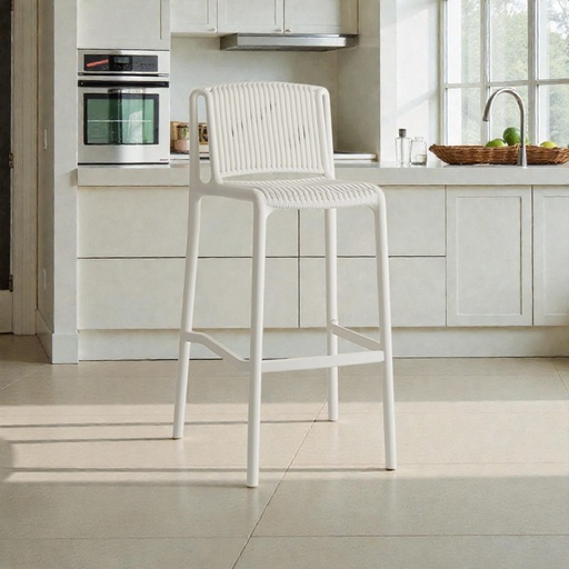 [DT2343B] Banqueta La Roche Blanco