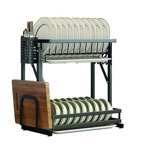 [DT2293B] Escurridor premium plegable 2 niveles